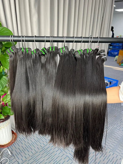 Straight Human Hair Bundles